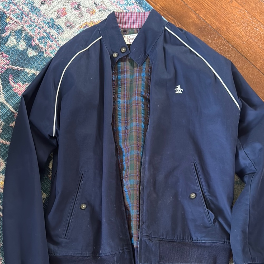 Men's Navy Jacket by Original Penguin